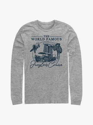 Disney Jungle Cruise Word Famous Long-Sleeve T-Shirt