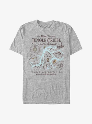 Disney Jungle Cruise Map T-Shirt