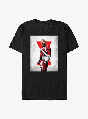 Marvel Black Widow Guardian Poster T-Shirt