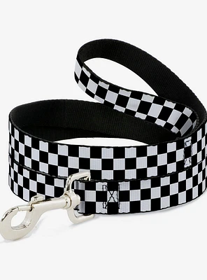Checker Print Dog Leash