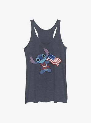 Disney Lilo & Stitch Tropical Flag Girls Tank