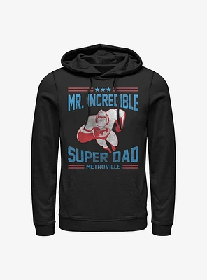 Disney Pixar The Incredibles Athletic Super Dad Hoodie