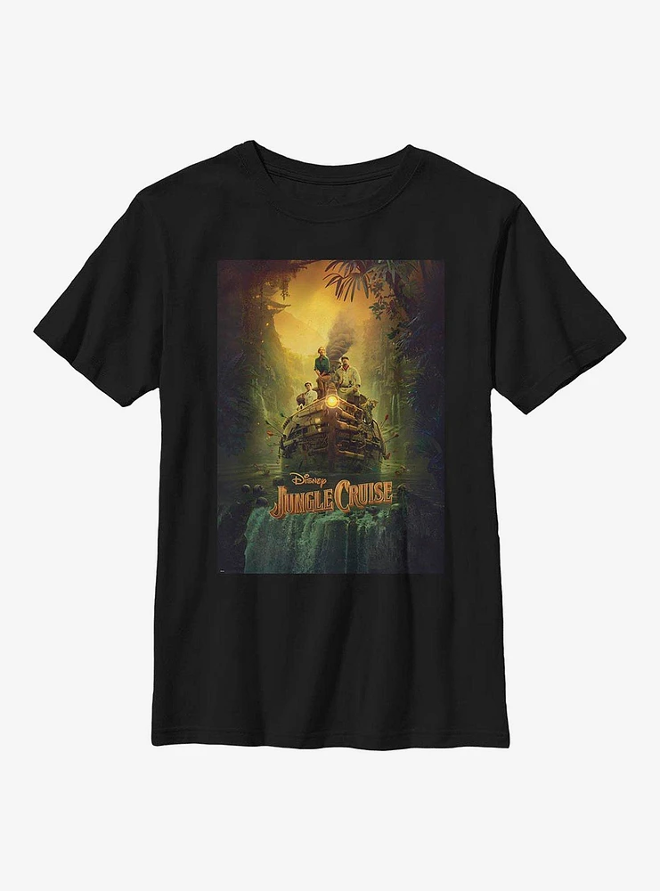 Disney Jungle Cruise Poster Youth T-Shirt