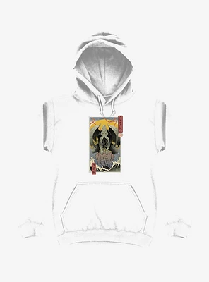 Ocean Cthulhu Edo White Hoodie