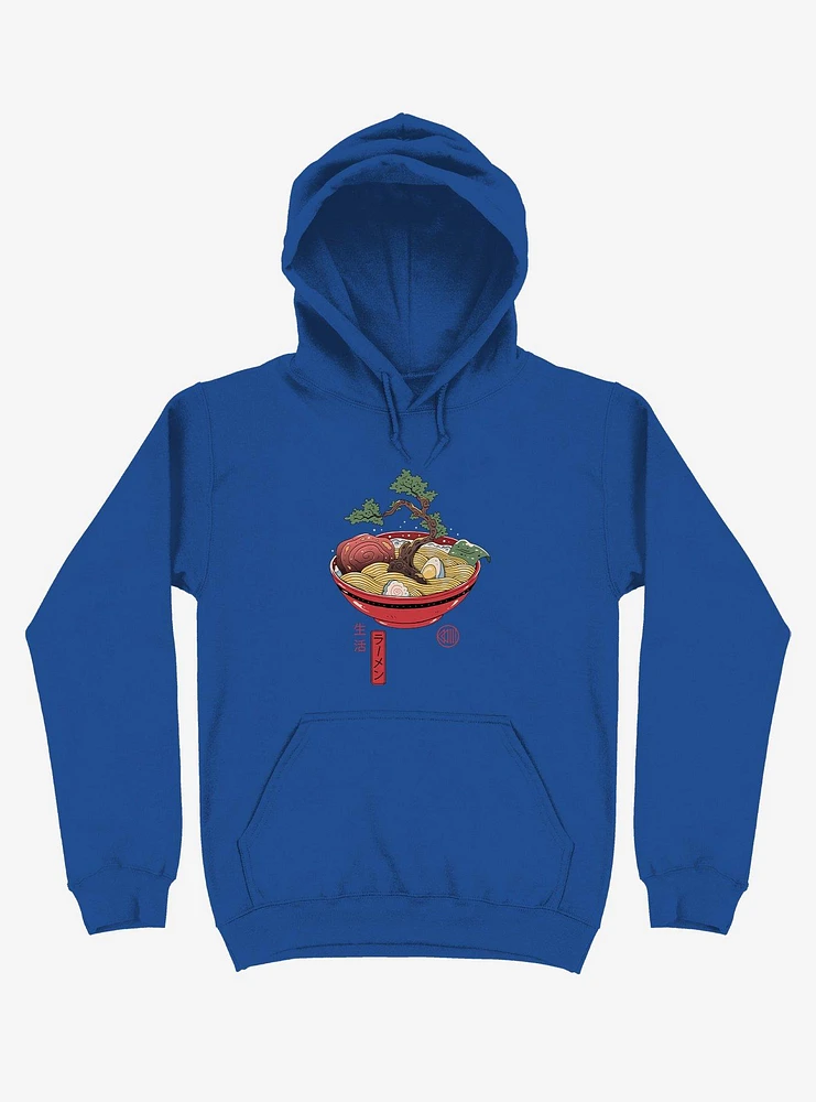 Bonsai Ramen Royal Blue Hoodie