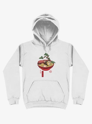 Bonsai Ramen White Hoodie