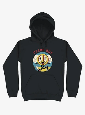 Peace Maker Boy Black Hoodie