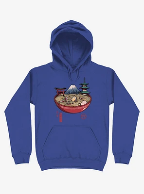 Japanese Ramen Royal Blue Hoodie