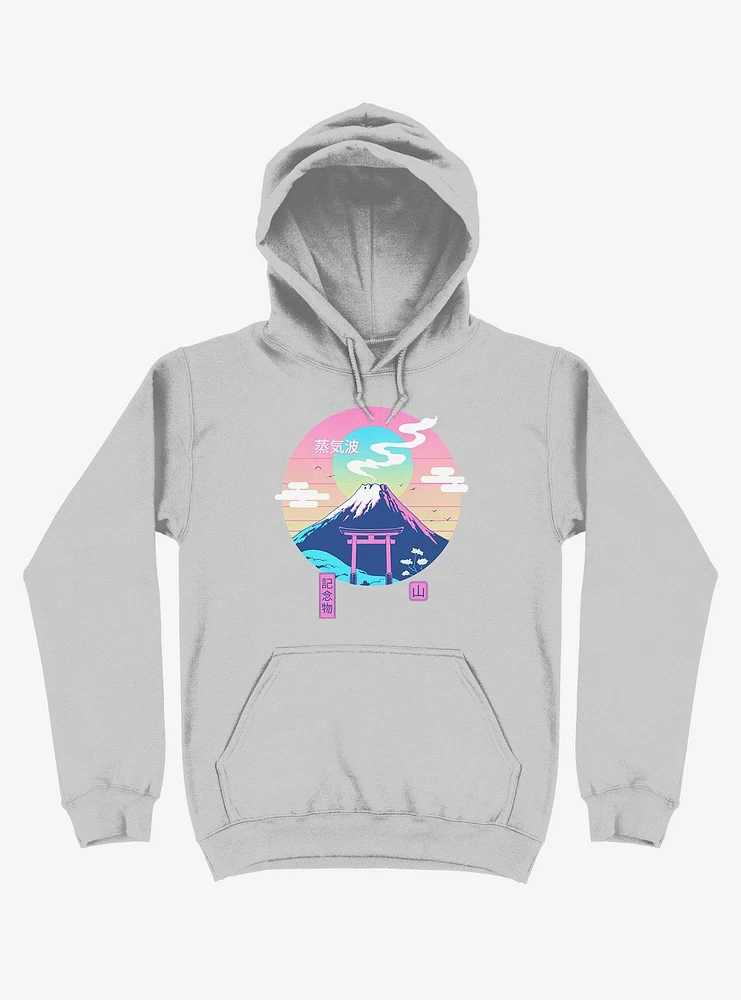 Fuji Wave Silver Hoodie