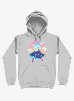 Fuji Wave Silver Hoodie