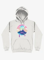 Fuji Wave White Hoodie