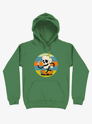 Skull Candle Boy Kelly Green Hoodie