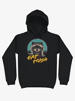 Eat Trash Raccoon Black Hoodie