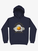 Sunny Side Navy Blue Hoodie
