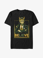 Marvel Loki Believe Political Motive T-Shirt
