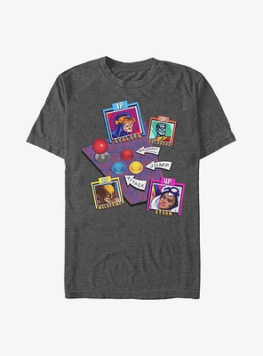 Marvel X-Men Arcade Controls T-Shirt