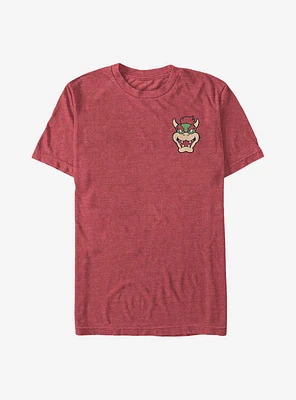 Nintendo Mario Bowser Badge T-Shirt