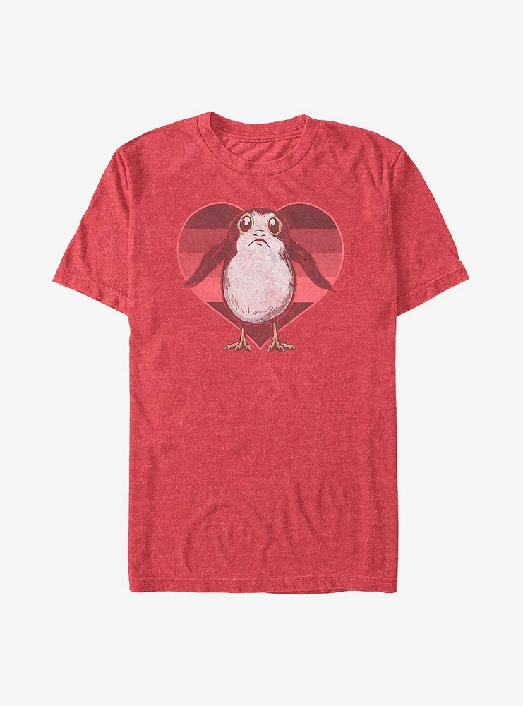 Star Wars: The Last Jedi Porg Heart T-Shirt