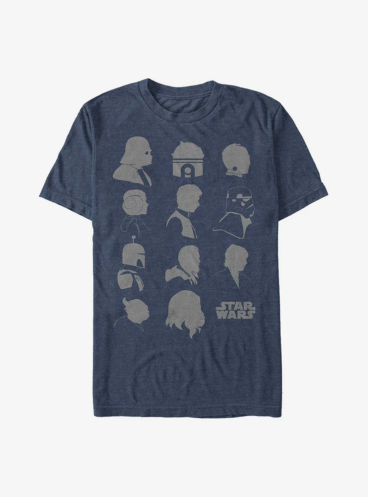 Star Wars Character Profiles T-Shirt