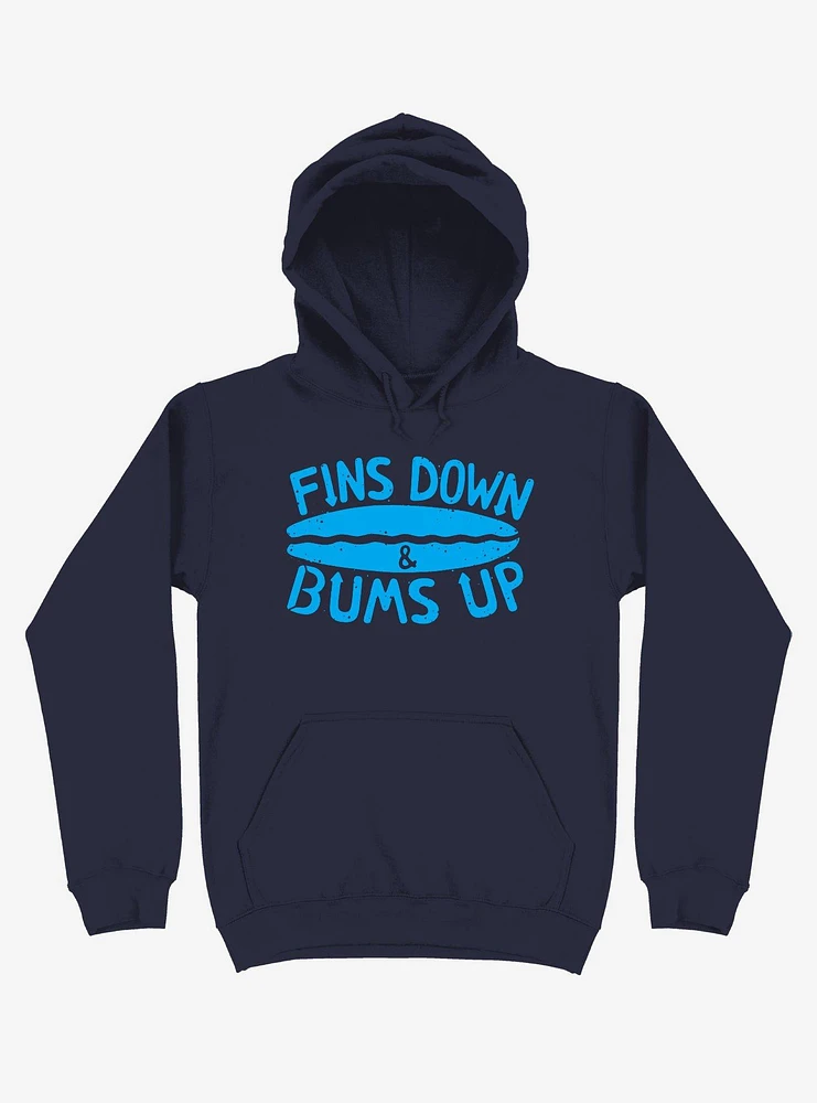 Fins Down And Bums Up Hoodie