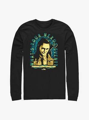 Marvel Loki Clocks Ticking Long-Sleeve T-Shirt