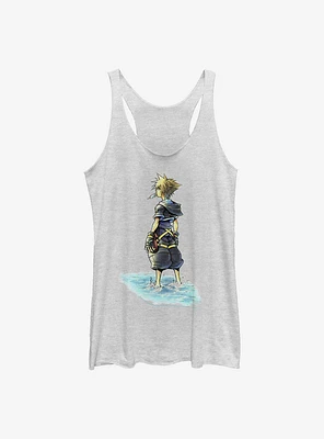 Disney Kingdom Hearts Feet Wet Girls Tank Htr