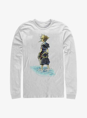 Disney Kingdom Hearts Feet Wet Long-Sleeve T-Shirt