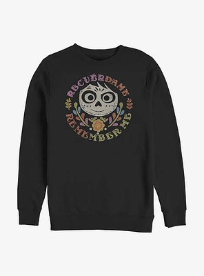 Disney Pixar Coco Remember Me Crew Sweatshirt