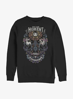 Disney Pixar Coco Seize Your Moment Crew Sweatshirt