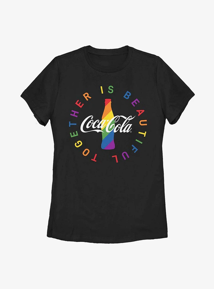 Coca-Cola Beautiful Together Round Womens T-Shirt