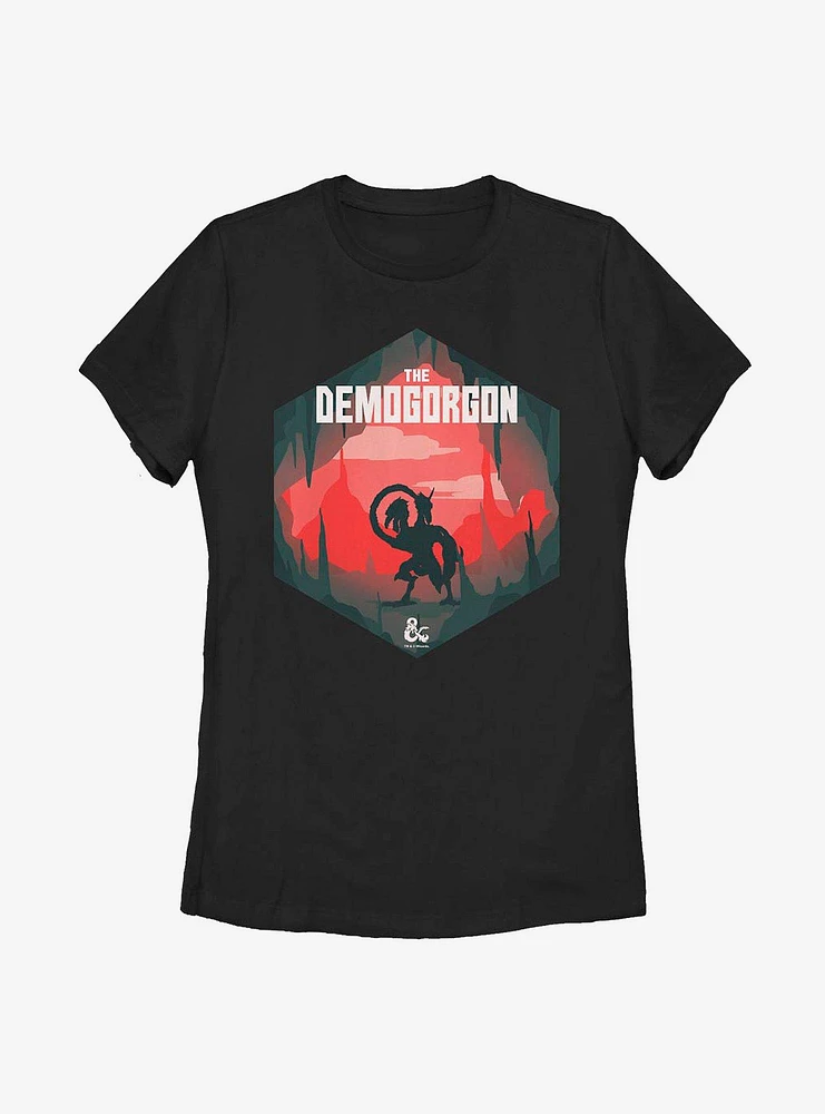 Dungeons & Dragons The Demogorgan Hexagon Womens T-Shirt