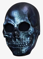 Skull Metalic Blue Mask
