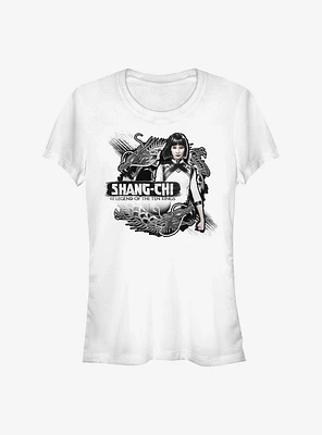 Marvel Shang-Chi And The Legend Of Ten Rings Xialing Dragons Girls T-Shirt
