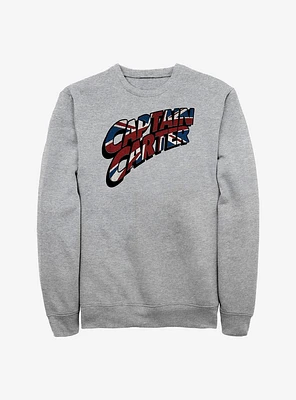 Marvel What If...? Captain Carter Crew Sweatshirt