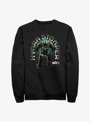 Marvel What If...? Hydra Captain Carter Pose Crew Sweatshirt