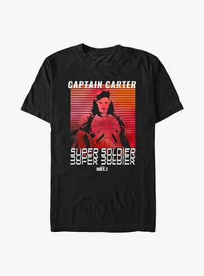 Marvel What If...? Captain Carter Super Soldier T-Shirt