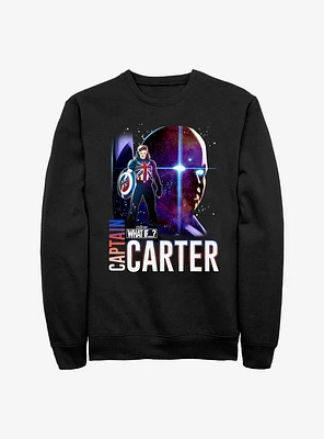 Marvel What If...? The Hydra Stomper Logo Crew Sweatshirt