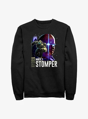 Marvel What If...? Watcher Hydra Stomper Crew Sweatshirt
