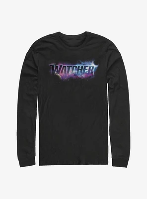 Marvel What If...? The Watcher Galaxy Long-Sleeve T-Shirt