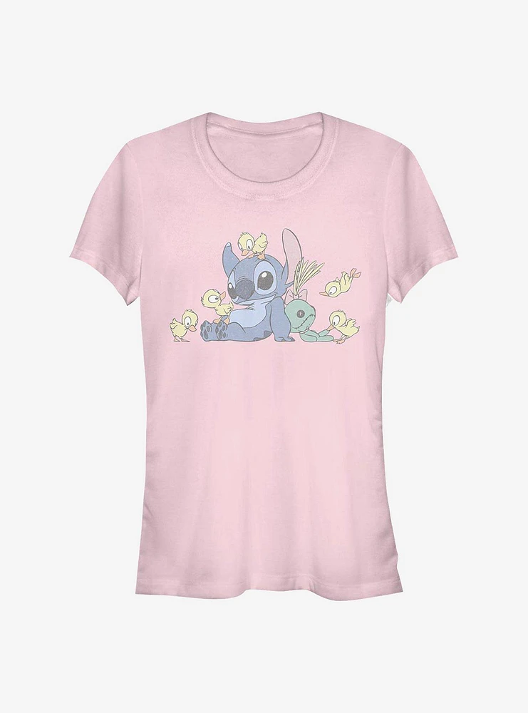 Disney Lilo & Stitch Ducky Kind Girls T-Shirt