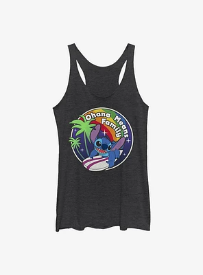 Disney Lilo & Stitch Rainbow Ohana Means Family Girls Tank
