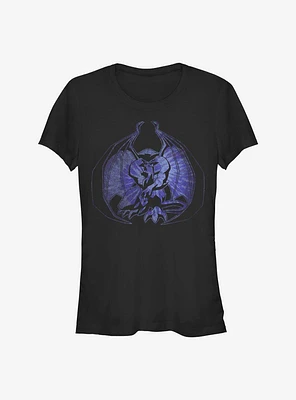 Disney Gargoyles Goliath Tie Dye Fill Girls T-Shirt