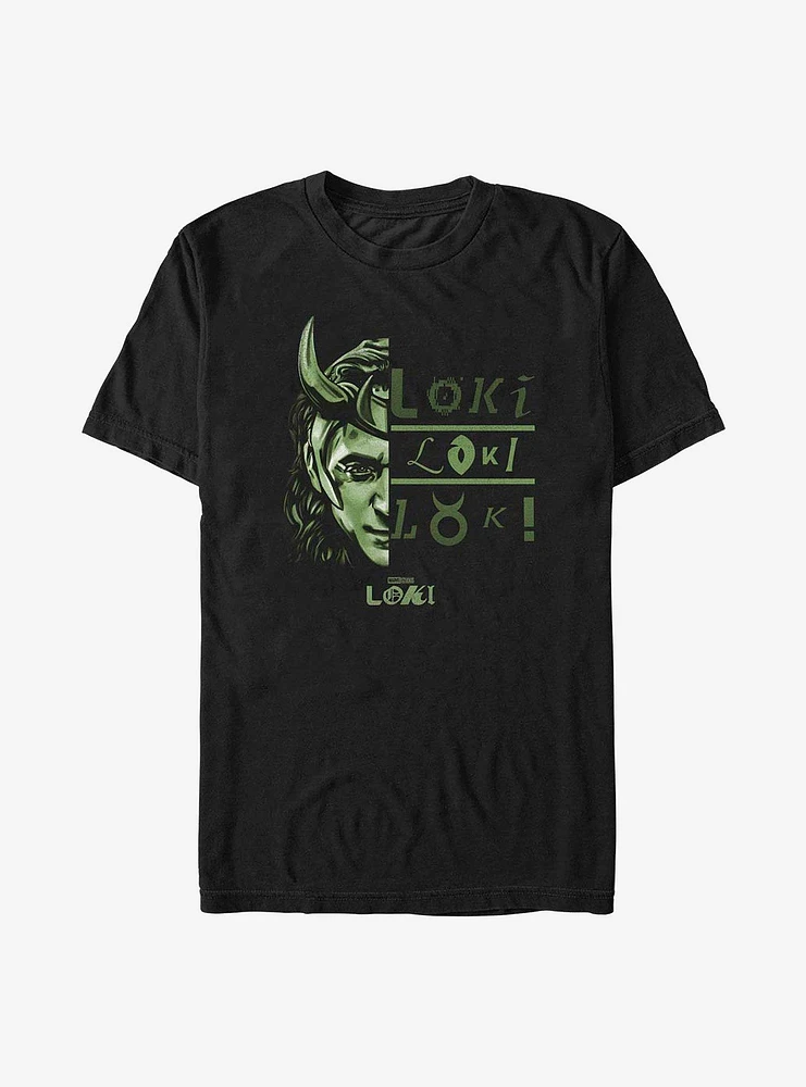 Marvel Loki Big Metaphor T-Shirt