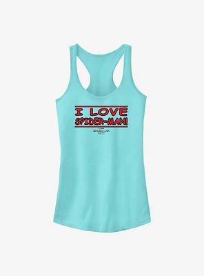 Marvel Spider-Man I Love Girls Tank