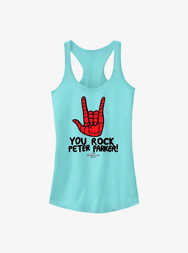 Marvel Spider-Man Parker Rocks Girls Tank