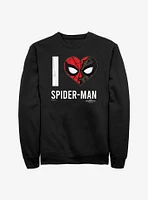 Marvel Spider-Man I Heart Crew Sweatshirt