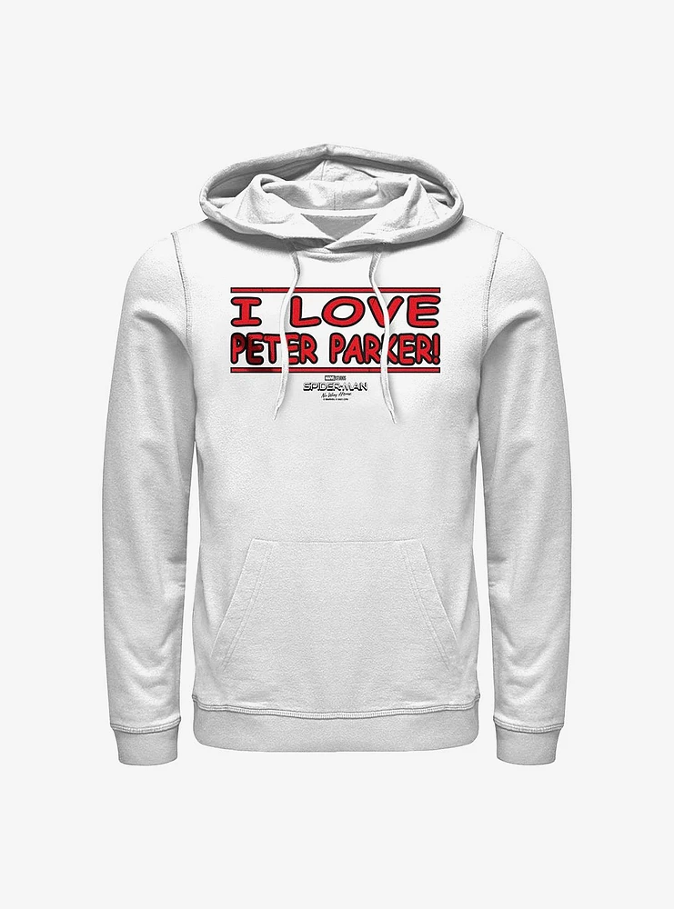 Marvel Spider-Man I Love Peter Parker Hoodie