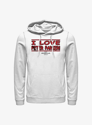 Marvel Spider-Man I Love Peter Parker Hoodie