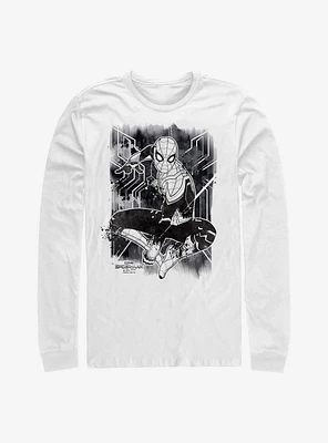 Marvel Spider-Man Spider Inked Long-Sleeve T-Shirt