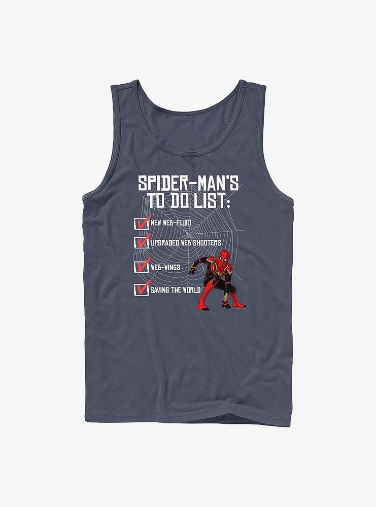 Marvel Spider-Man To Do ListTank